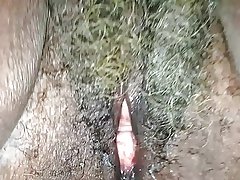 Oi sheila!  62 vuotta vanha musta mummon kanssa harmaa pillua